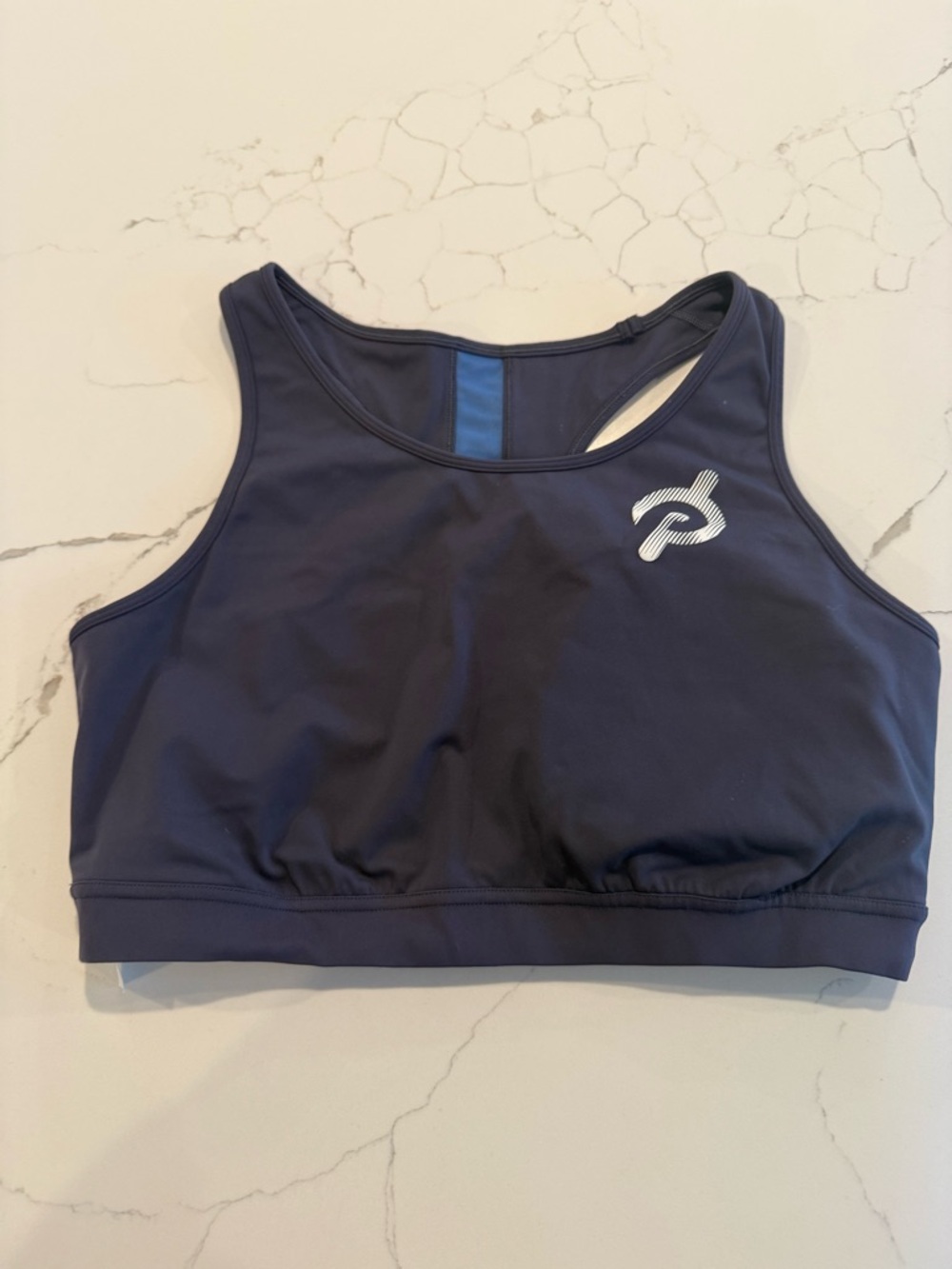 Peloton Navy and Blue Workout Bra & Leggings Set - Picture 2 of 9